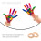Set mit 2 unbehandelten Holzarmbändern für Kinder 6