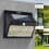 Solar Outdoor Wall Lights with Motion Sensor 3 Modes 2