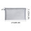 Canvas zipper pouch for DIY craft and makeup gray 3