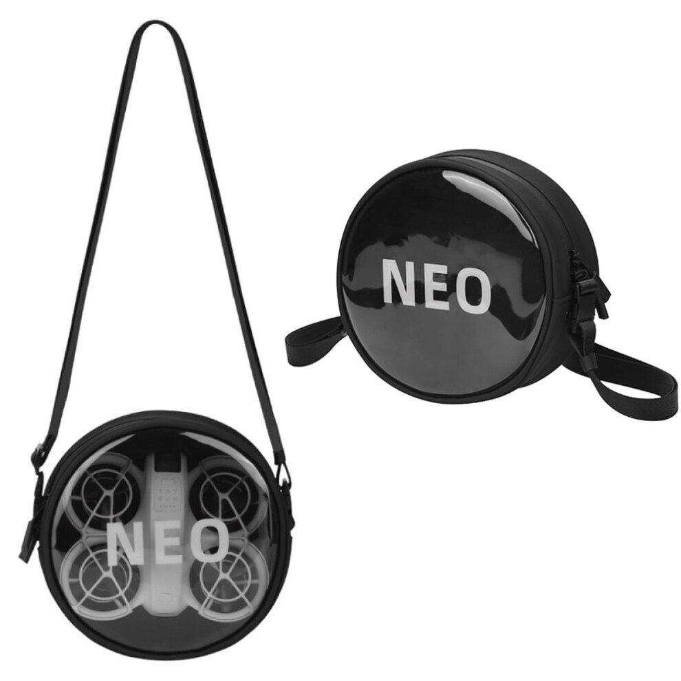 Dji Neo Carrying Case Transparent Portable With Shoulder Black 9336866837384