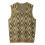 (M, ArmyGreen) Mens Solid Sleeveless Pullover Outerwear Vest 1