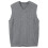 (S, Grey) Mens Solid Sleeveless Pullover Outerwear Vest 1