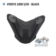 (Black) Versys1000s/se Front Beak compatible with Kawasaki Versys 1000 S Se 2021 2020 2019 Motorcycle Fairing Extension Wheel Extender Cover