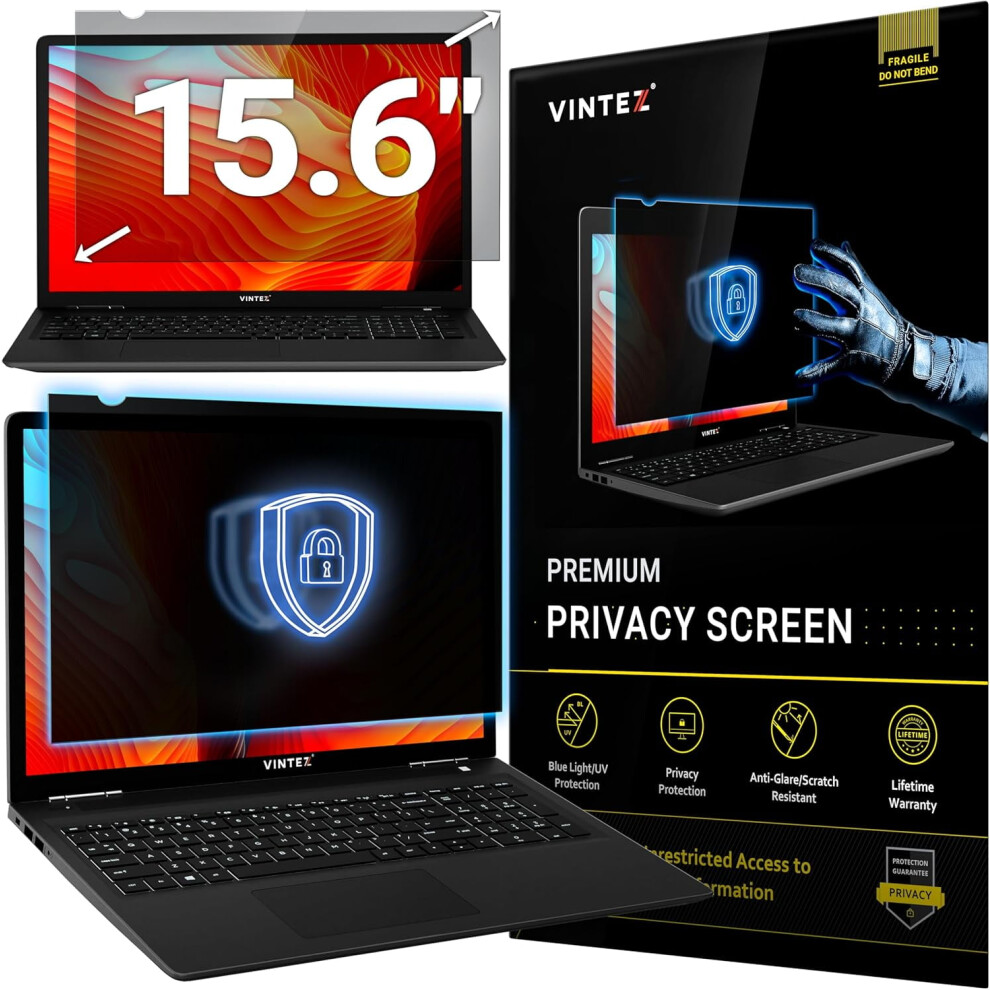 15.6 Inch Privacy Screen Filter For Laptop Monitor 917087609418