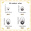 Plastic Safety Eyes for Dolls 4 Models 50 Pieces 2