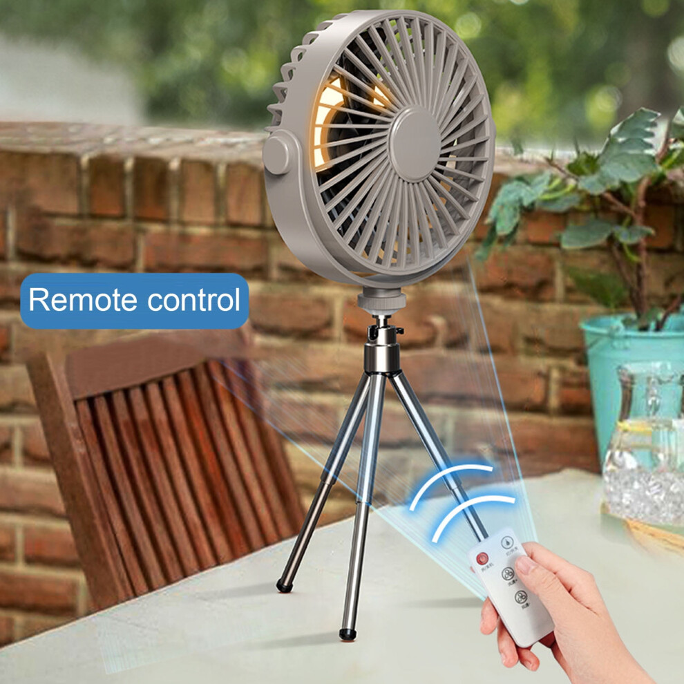 Portable Remote-Controlled Fan With Tripod, 3-Speed, 917087752411