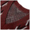 (M, Crimson1) Mens Solid Sleeveless Pullover Outerwear Vest 1