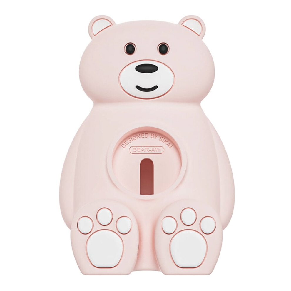 Cute Bear Wireless Charging Stand For Apple Watch Ultra Beige/Brown/Pink 917087613255