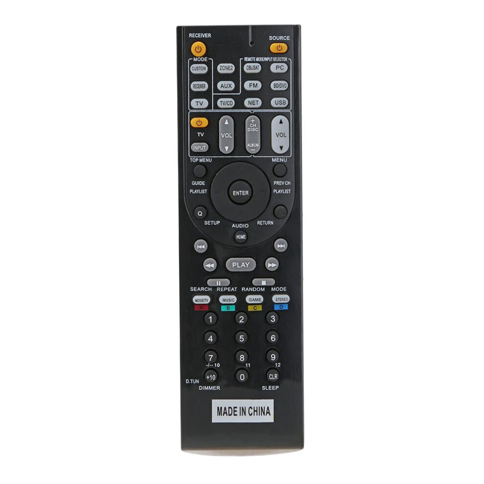 Av Receiver Remote Control Rc-799M For Onkyo Tx-Nr616 Black 917087613774