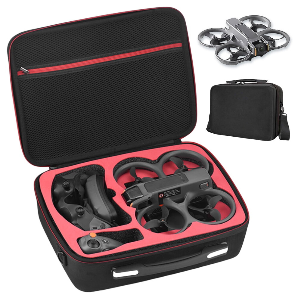 Drone Carrying Case Shockproof Waterproof For Dji Avata 2 Black 917087615655