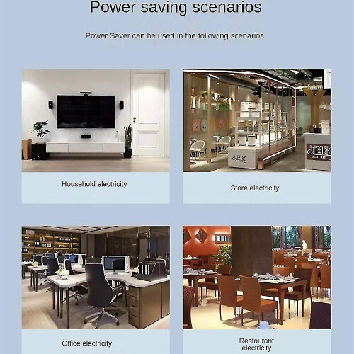 (2pcs, US) Electric Energy Saving Device Pro Energy Power Saver Device Balance Current Source Stabilizes Voltage Eu/uk/us Plug 2