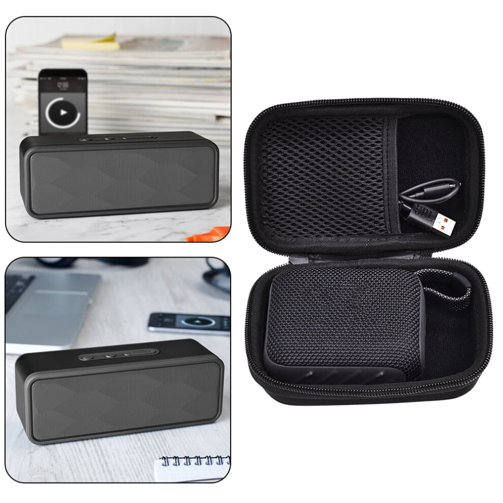 Jbl Go3 Go4 Carrying Case Shockproof Travel Box Black 917087619370