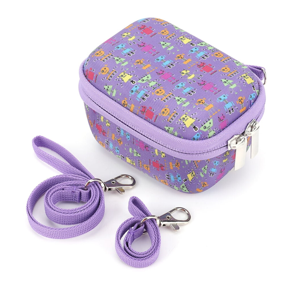 Jixopn Eva Portable Carrying Bag For Bitzee Digital Pet, Purple 917087619097