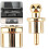 Gold Plated RCA Protector Caps Copper Dust Caps 8PCS 1
