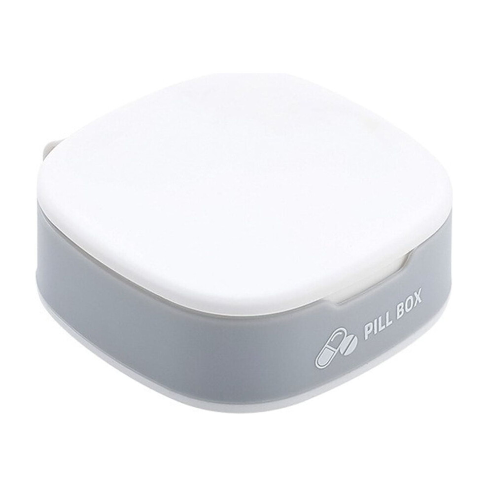 Pill Box Moisture-Proof Weekly Organizer 4 Compartments