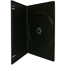 CD DVD case black slim 7mm 100 pieces