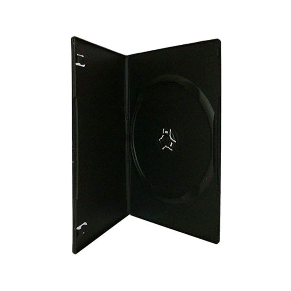 Cd Dvd Case Slim 7Mm 100 Pieces Black 917087623452