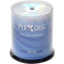 DVD-R 4.7GB 16x silver top recordable disc 100 pack