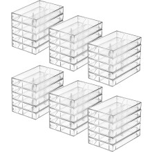 Clear Cassette Tape Cases 30 Pack