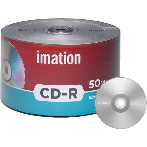 CD-R 52X 700MB 80Min blank data disc 50 pack