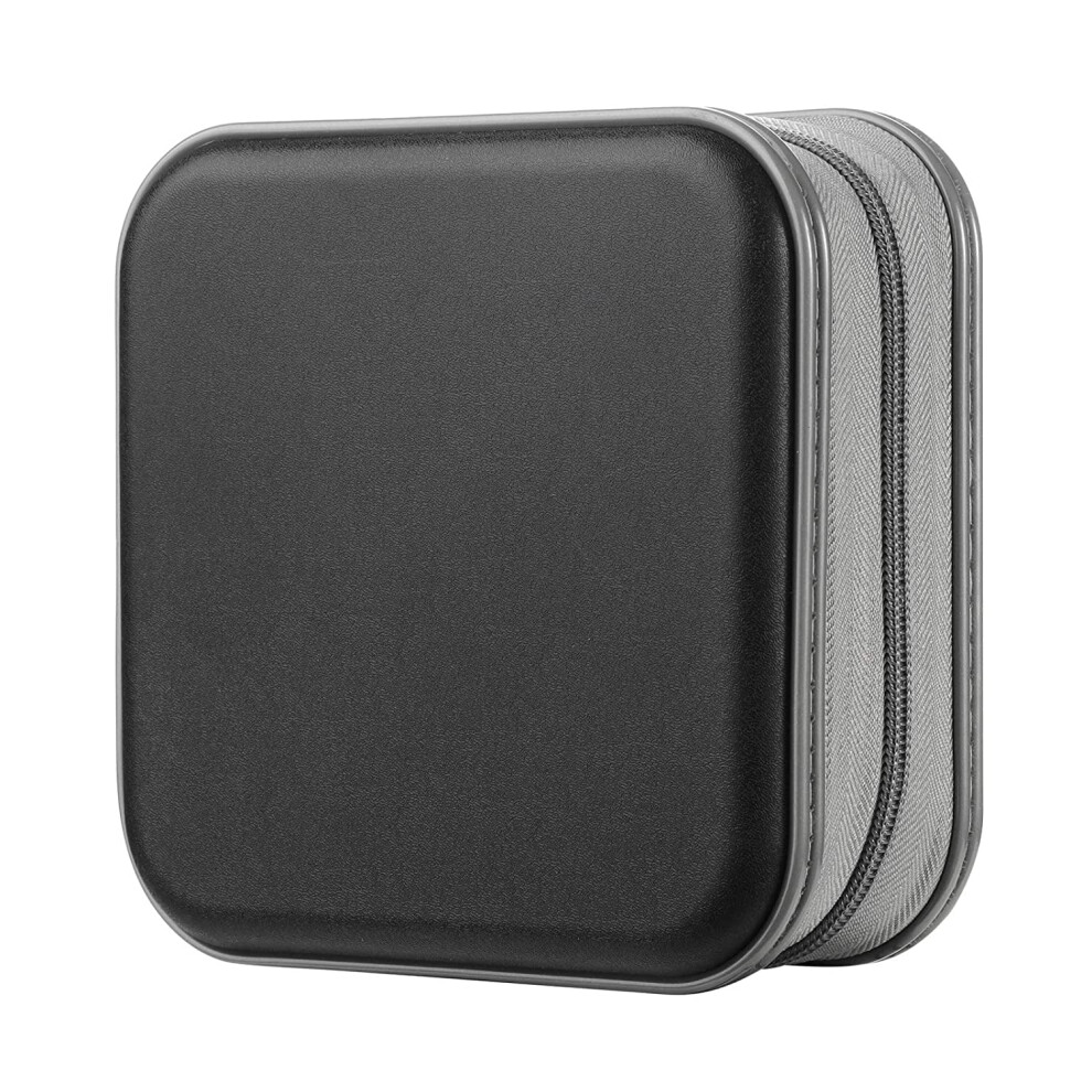 Cd Case Hard Portable Zipper Disc Wallet 48 Capacity 917087623872