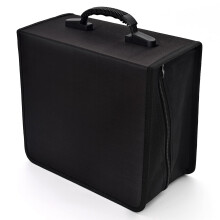 DVD case holder black heavy duty 40-disc