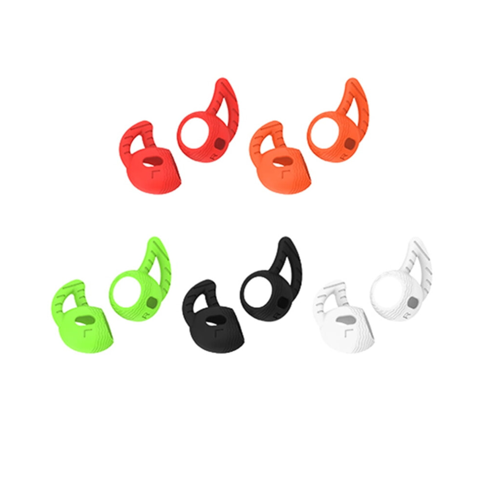 Silicone Earbuds Case For Airpods Pro 2 (2022) 5 Pairs Red/Orange/Black 917087626675