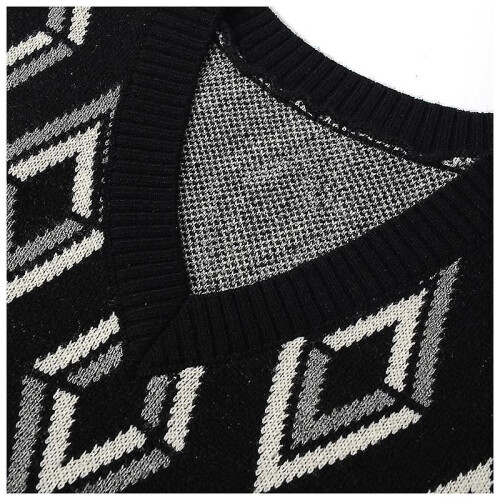 (M, Black1) Mens Solid Sleeveless Pullover Outerwear Vest