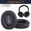 JBL LIVE500BT ear pads noise isolation black 3