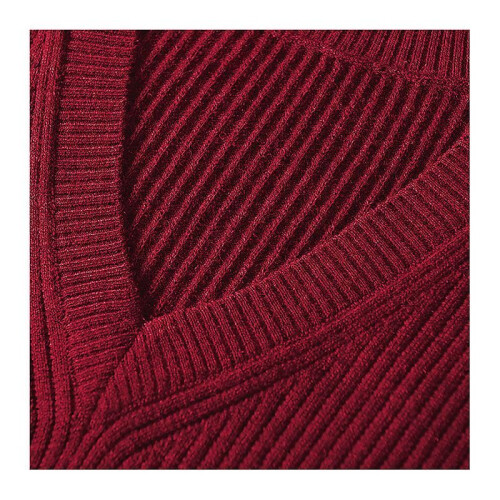 (L, Wine Red) Mens Solid Sleeveless Pullover Outerwear Vest 1