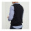 (L, Black) Mens Solid Sleeveless Pullover Outerwear Vest 3