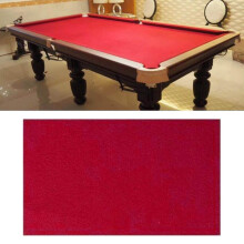 (2.8x1.45M, Red) Professional Billiards Cloth Game Snooker Felt Accessories