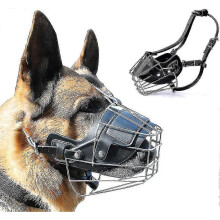 (L) Leather Muzzle compatible with Large Dogs