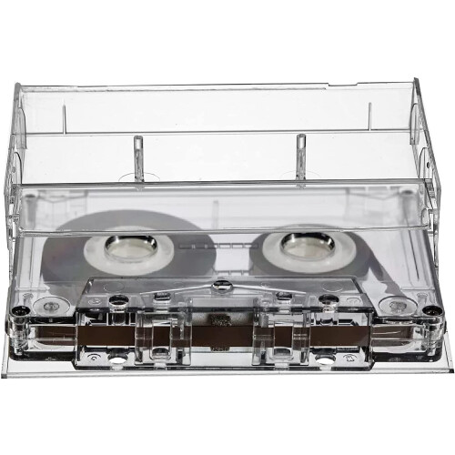 Clear Cassette Tape Cases 30 Pack 2
