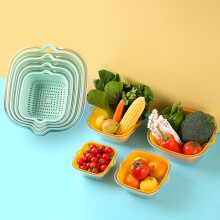 Drain Basket Double Layer Fine Mesh 1 Piece