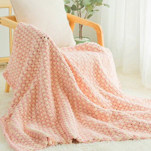 Crochet thread soft comfortable DIY pillow blanket yarn 1 2