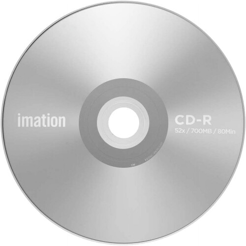 CD-R 52X 700MB 80Min blank data disc 50 pack 2