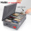 Cassette Tape Storage Box Dust-Proof with Lid 2-Pack Holds 2