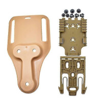 (green qls) Tactical Gun Holster Accessories Qls Quick Locking System Kit Universal Hunting Low-ride Belt Paddle Drop Leg Elastic Band Strap