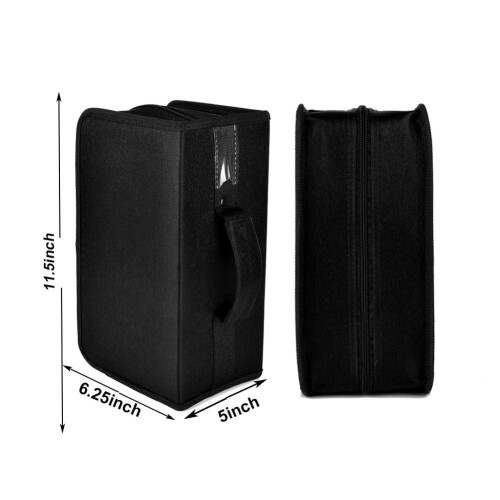 CD case nylon disc storage wallet 160 capacity 1