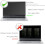 Anti-Glare Screen Protector for 17.3" HP Laptops (3 pcs) 3