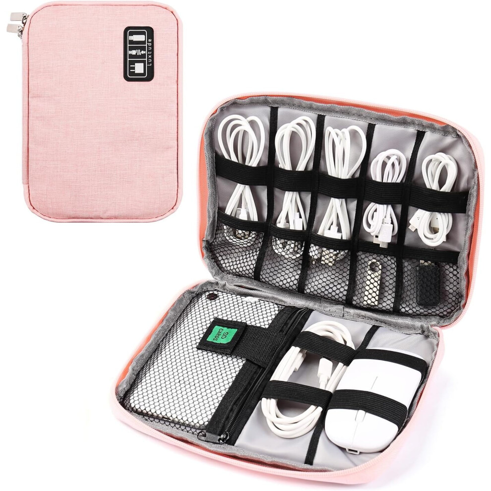 Electronics Organizer Portable Cord Travel Bag 9336866836448