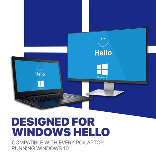 USB Fingerprint Key Reader for Windows Hello and FIDO U2F 1
