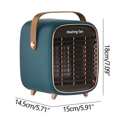 Mini Portable Space Heater 900W Quiet Fast Heating 1