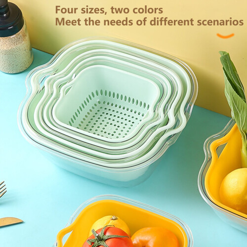 Drain Basket Double Layer Fine Mesh 1 Piece 2