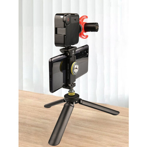 Cell Phone Tripod Mount with Triple 1/4-inch Threads 2