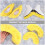 Skate Blade Guards Plush Polyester for Kids and Adults 4 5