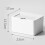 Induction Trash Can Automatic Garbage Can Sturdy Durability Touch Trash Bin for Desktop Home Bedroom Bathroom, 6L 7
