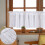 Window Valance Light Filtering Wear-Resistant Grommet 1 7