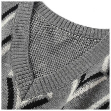 (2XL, Grey1) Mens Solid Sleeveless Pullover Outerwear Vest